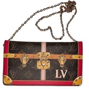 Louis Vuitton Limited Edition Monogram Summer Trunks Pochette